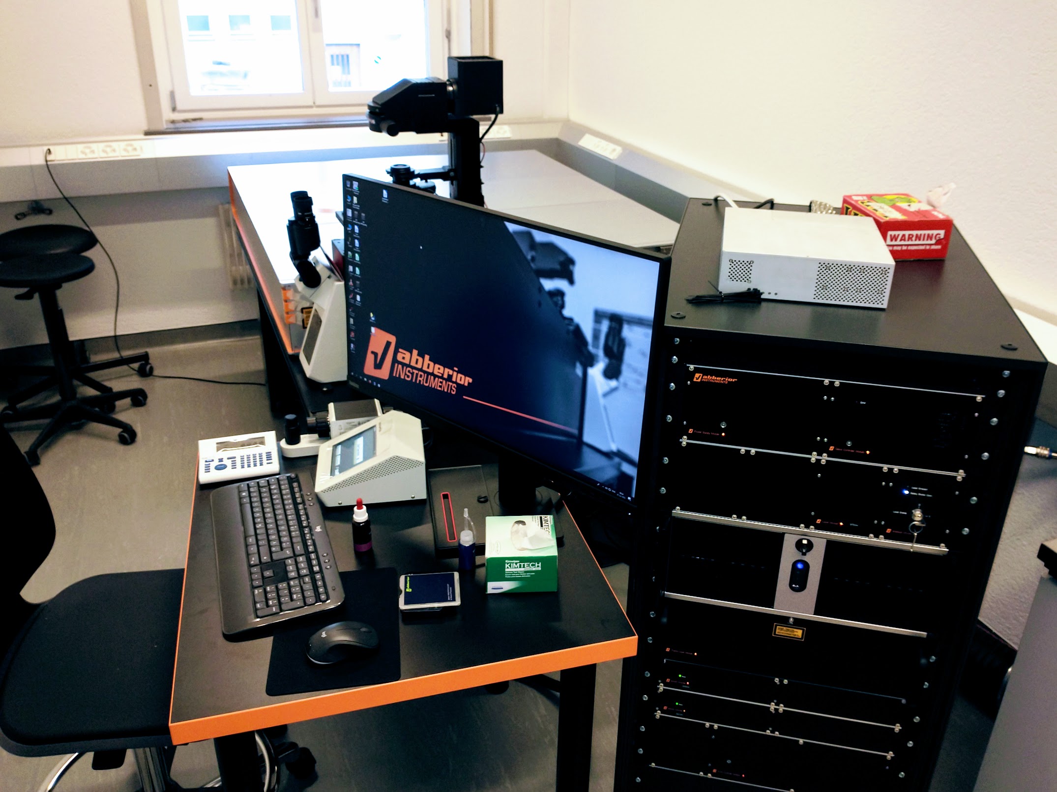 MINFLUX microscope